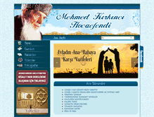 Tablet Screenshot of mehmedkirkinci.com